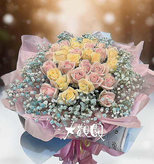 只在乎你 玫瑰花束 情人節 生日花束