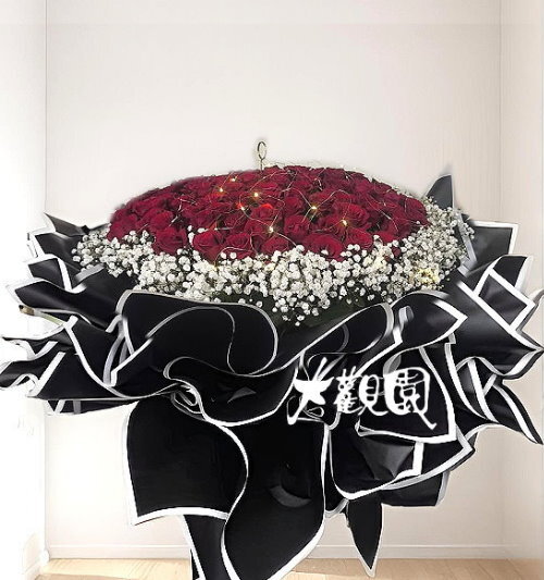 大型玫瑰花束 南投埔里大觀園